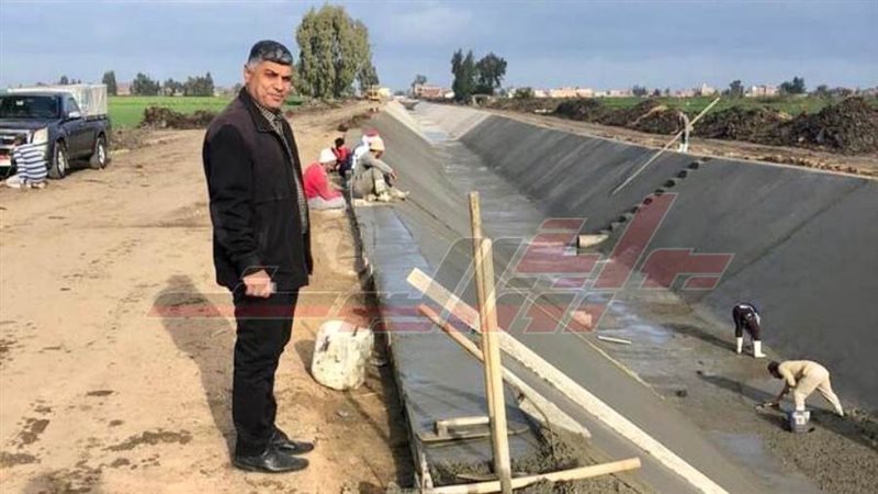 تبطين الترع