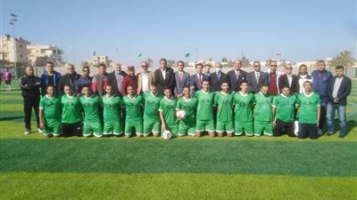 انطلاق أول مباراة رسمية بدوري المينى فوتبول من العريش بسيناء   