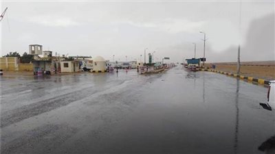 غلق طريق القصير اتجاه سفاجا لوجود سيول