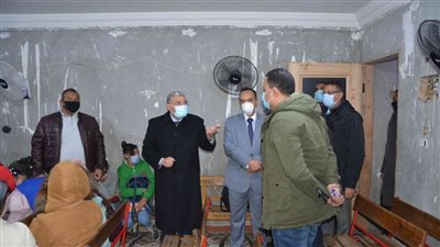 محافظ المنيا يغلق مركزًا للدروس الخصوصية