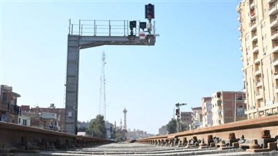 وزير النقل يعلن دخول برج إشارات أبو حماد للسكك الحديدية الخدمة