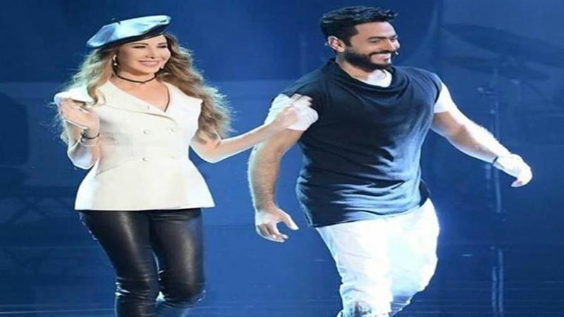 تامر حسني ونانسي