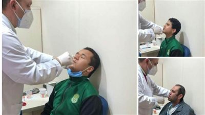 نادى الاتحاد يجري مسحة طبية للاعبيه