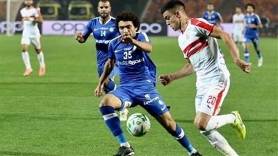 الزمالك يفوز على سموحة بثنائية في الدوري العام لكرة القدم