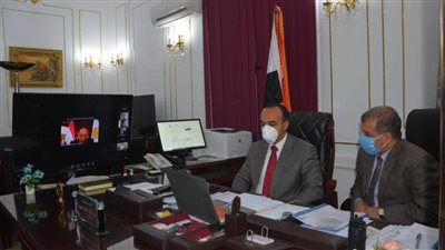 نائب محافظ المنيا يستعرض الموقف العام لمراحل تطوير مسار العائلة المقدسة