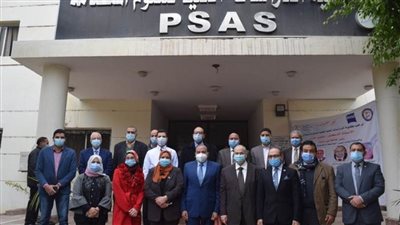 تشغيل وحدة جهاز الميكروسكوب الإلكتروني  ببنى سويف 