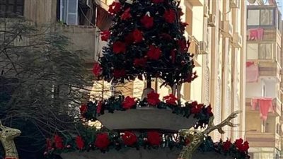 شوارع شبرا ومصر الجديدة في أعياد الميلاد