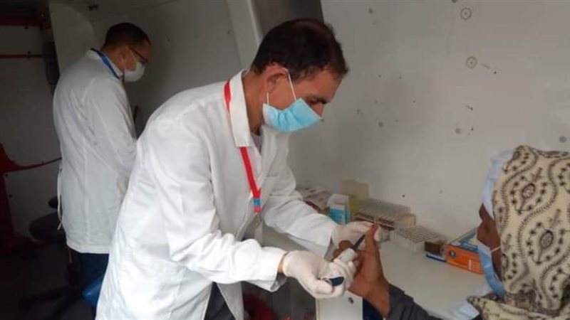 قافلة طبية بقرية