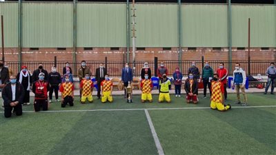 فوز منتخب الطب البيطري على كأس جامعة دمنهور