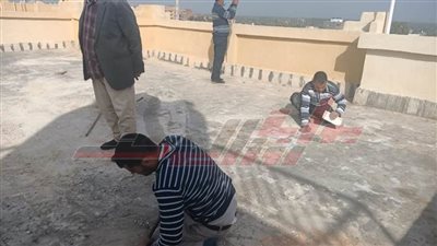 حملات نظافة وتجميل بالمصيف وإعادة تأهيل الأدوار العليا بالإسكان في كفر الشيخ