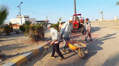 رفع 1758 طن مخلفات وحملات نظافة مكثفة بكفر الشيخ