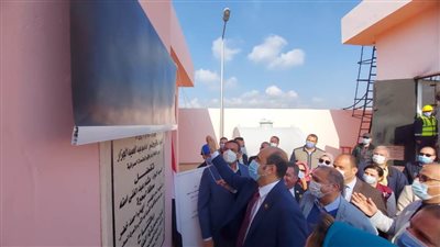 محافظ البحيرة يفتتح محطة رفع صرف صحي العتقا بمركز إيتاي البارود