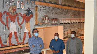 إعادة افتتاح مقبرة رمسيس الأول بعد ترميمها