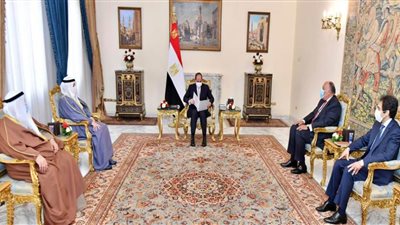 الرئيس السيسي يتلقى رسالة خطية من أمير دولة الكويت