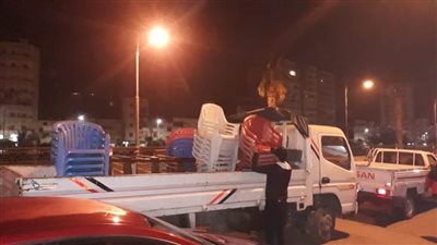 مصادرة 95 شيشة ورفع الإشغالات في حملة بالبحيرة