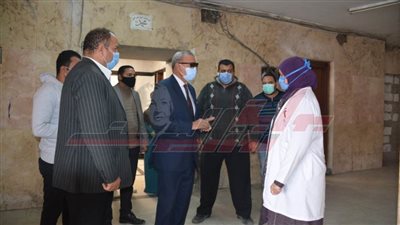 محافظ القليوبية يتابع أعمال التطوير بالمستشفيات