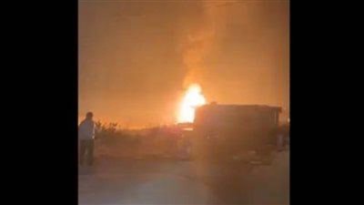 إصابة ١٠أشخاص في انفجار بين لبنان وسوريا