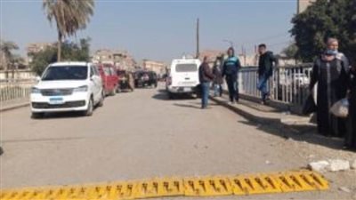 تركيب مطبات حديثة بمدينة المراغة بسوهاج