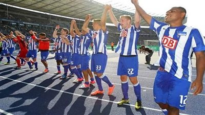 هرتا برلين يفوز على ضيفه شالكه بثلاثية نظيفة في البوندسليجا