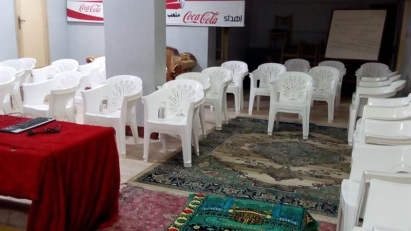 إحدى قاعات التصويت