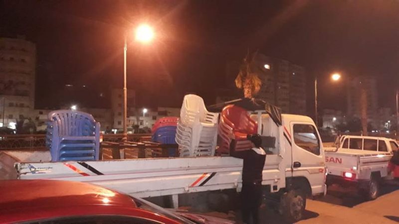 رفع الاشغالات و التعديات