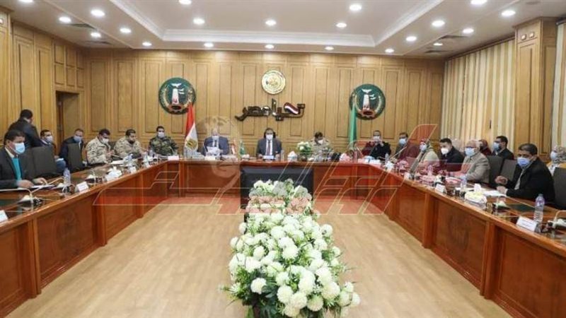 اجتماع محافظ المنوفية