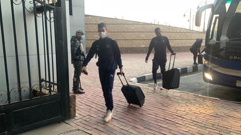 وصول لاعبي بيراميدز