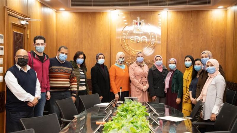 وفد هيئة الدواء والشركات