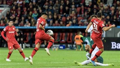 بايرليفركوزن يتعادل مع ضيفه فيردر بريمن في البوندسليجا