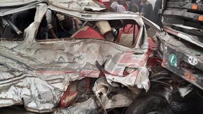  تفاصيل حادث المنوفية المروع (صور)