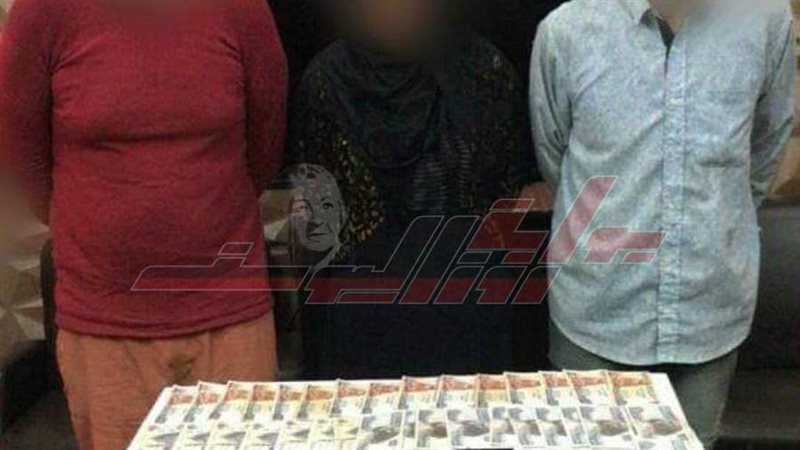 المتهمين بقتل مسنة