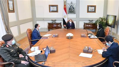 الرئيس السيسي يتابع الموقف التنفيذي لمدينة الجلود بالروبيكى