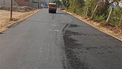 الانتهاء من أعمال رصف طريق جنبواى بايتاى البارود
