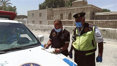الشرطة تضبط  16937 شخصا لعدم الالتزام بارتداء الكمامات  