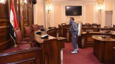 بالصور.. إجراءات احترازية مشددة خلال الجلسة الأولى لمجلس النواب 
