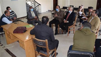 اجتماع لمجلس إدارة مركز بحوث الأسماك لتعظيم الاستفادة من المزرعة السمكية