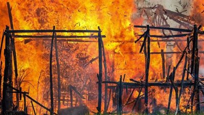 بنجلاديش: حريق بمخيم للاجئي الروهنيجا بمدينة كوكس بازار