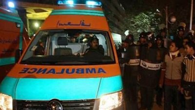 إصابة 4 أشخاص في حادث انقلاب سيارة بأسوان