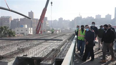 وزير النقل يتابع تقدم أعمال نقل المرافق المتعارضة مع أعمال تطوير الدائري