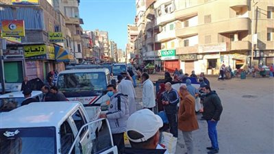 حملات مكبرة لرفع وإزالة الإشغالات والتعديات بالبحيرة