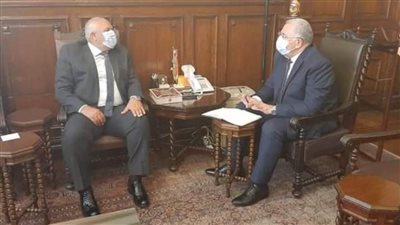 وزير الزراعة ومحافظ الوادي الجديد يبحثان مشروع تطوير منظومة الري الحقلي