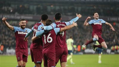 فوز وست هام يونايتد علي بيرنلي بهدف نظيف في الدوري الانجليزي