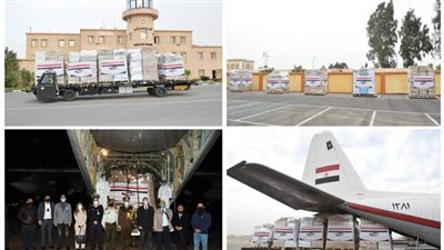 بتوجيهات من الرئيس السيسي.. مصر ترسل طائرة مساعدات طبية للأردن