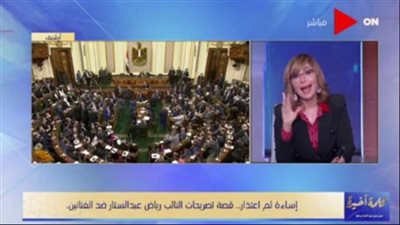 لميس الحديدي عن إهانة نائب برلماني للفن: جملة سخيفة وصيغة الاعتذار مش عجباني (فيديو)