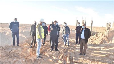 محافظ أسيوط يتفقد أعمال تنفيذ المحطة الانتقالية الوسيطة للمخلفات الصلبة بدشلوط
