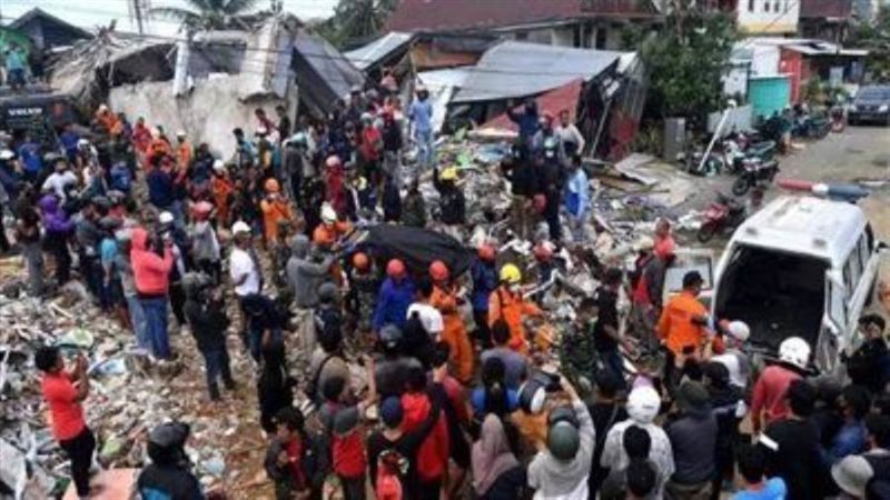 ضحايا زلزال إندونيسيا