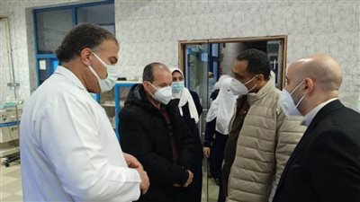 وكيل وزارة الصحة يتفقد مستشفى شبراخيت بالبحيرة