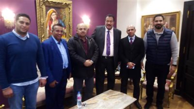 هشام حطب يستقبل رئيس الاتحاد العربي للجودو برفقة نظيره المصري.. (صور)