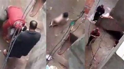 الداخلية تضبط  الأب المتهم  بتجريد طفلته الرضيعة من ملابسها ومحاولة إشعال النيران بها 