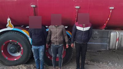 ضبط سيارة محملة بـ31 ألف لتر سولار مسروقة من خط بترول
